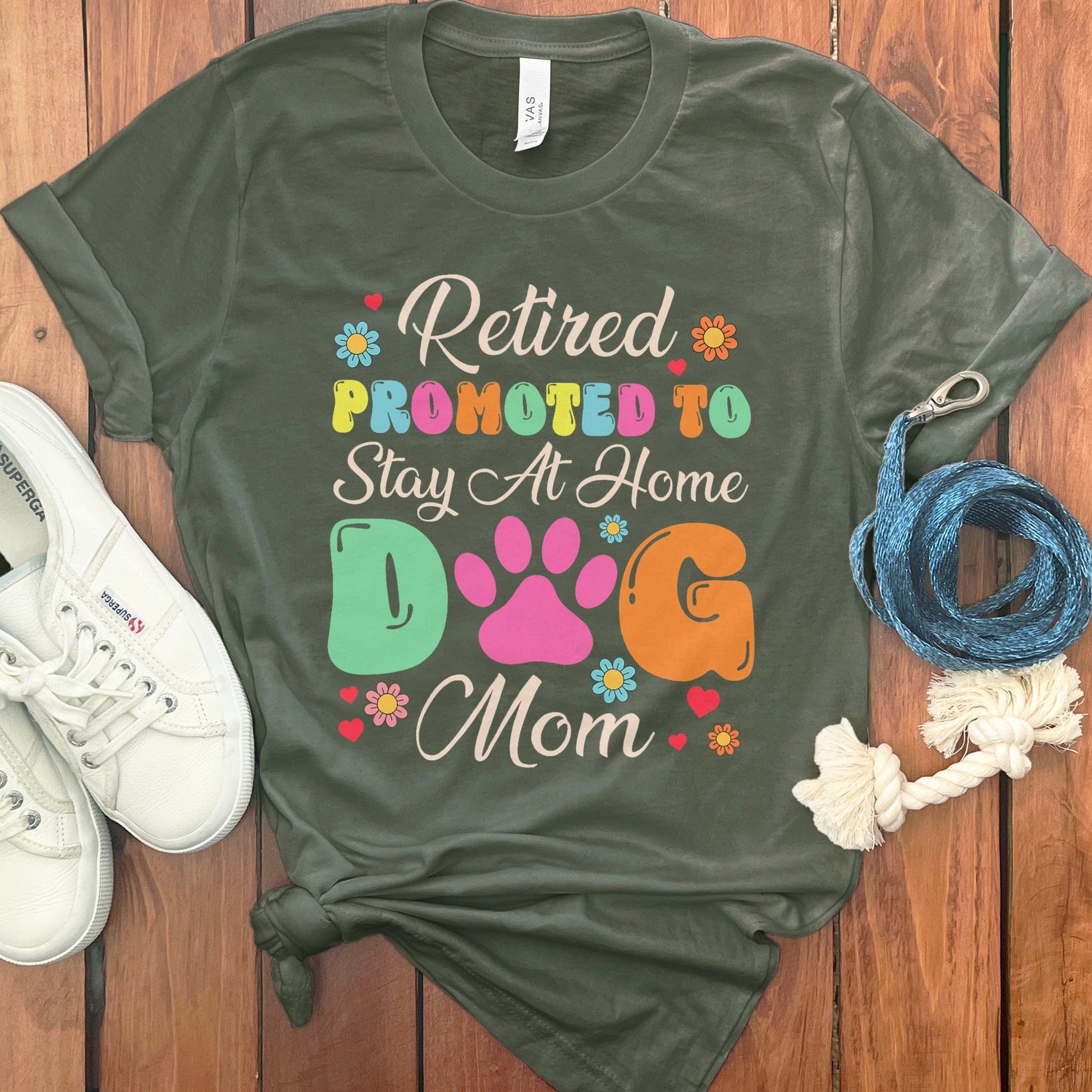 Retired Promoted To Stay At Home Dog Mom product type