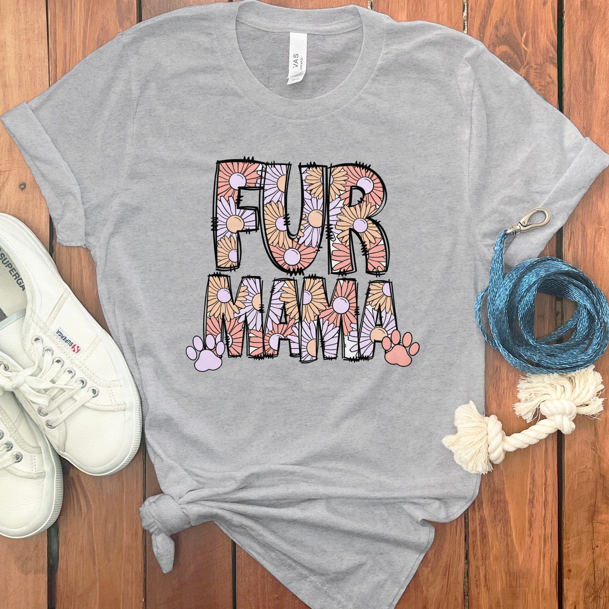 Fur Mama Graphic Tee Animal Lover T-Shirt product type