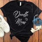 Doodle Mom Graphic Tee for Dog Lovers Casual Wear