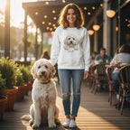 Personalized Cream Labradoodle Sweatshirt