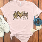 Peace Love Aussiedoodle Graphic Tee