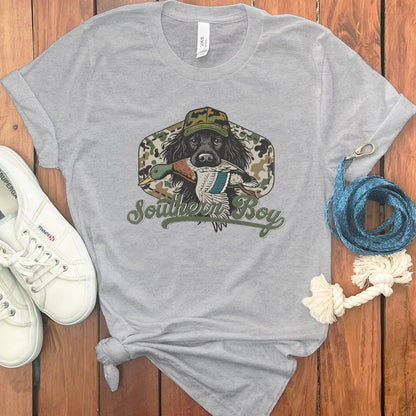 Southern Boy Hunting Themed Graphic T-Shirt product type