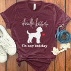 Doodle Kisses Fix Any Bad Day T-Shirt