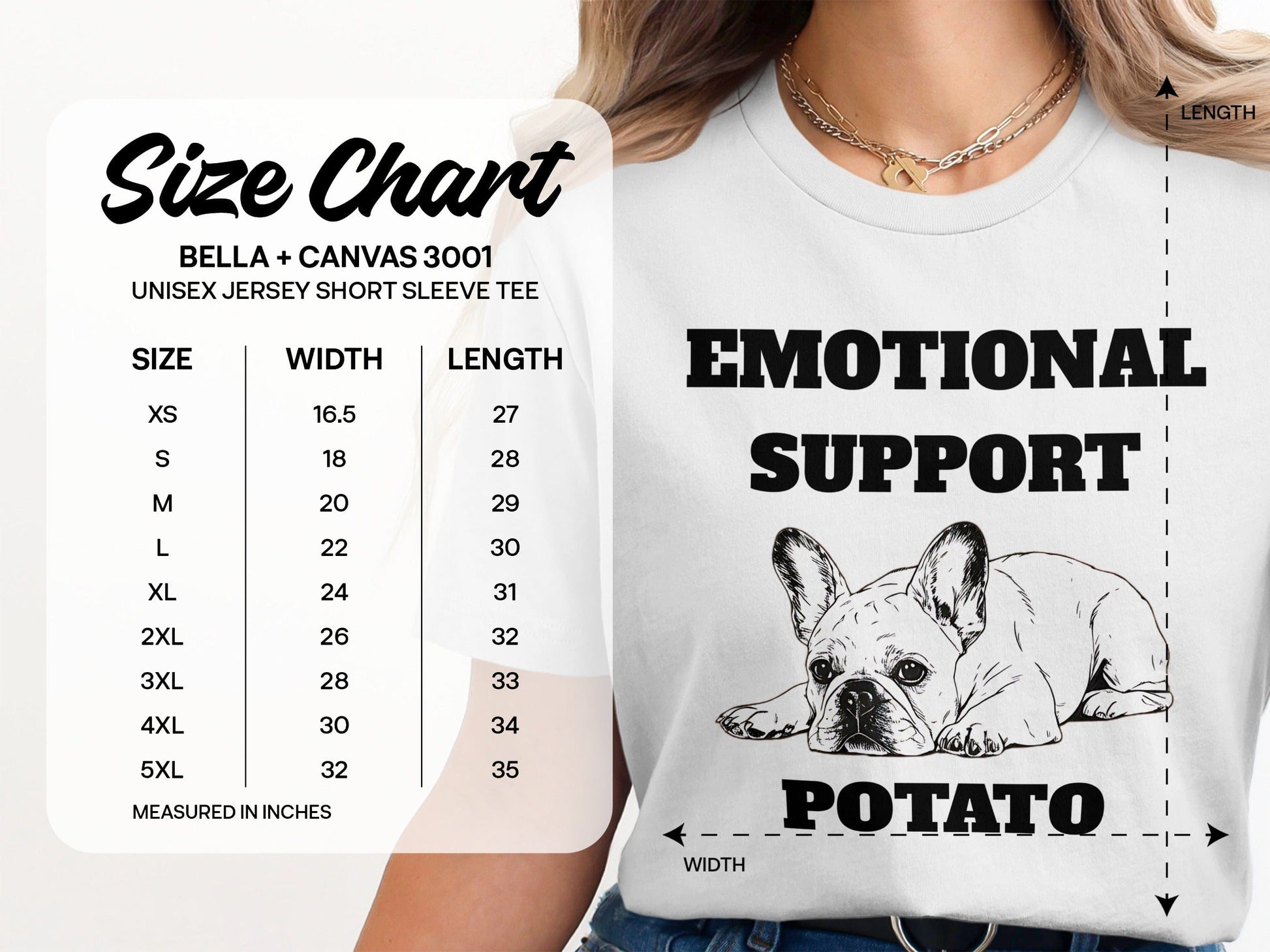 Emotional Support Potato Unisex Short Sleeve Tee product