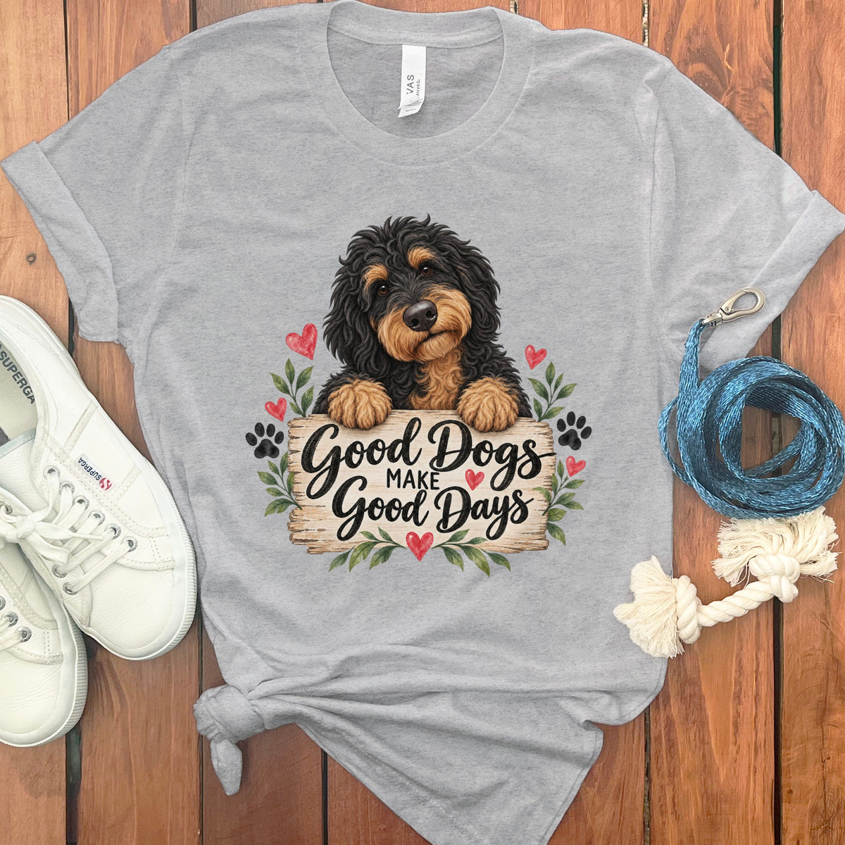 Phantom Goldendoodle Good Days T-Shirt