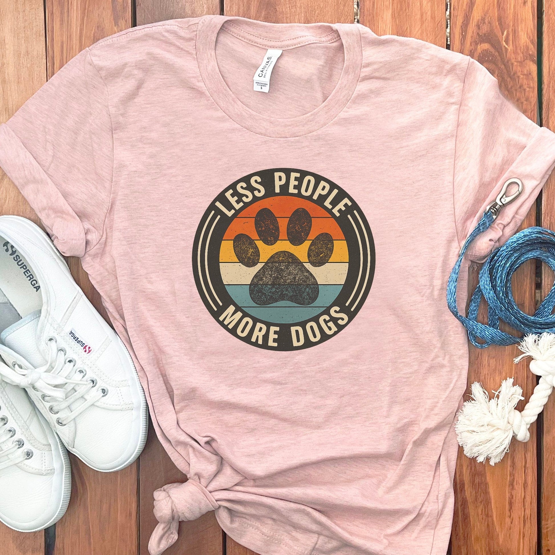Less People More Dogs Shirt Perfect Pet Lover product