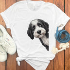 Adorable Dog Illustration Casual Apparel for Dog Lovers