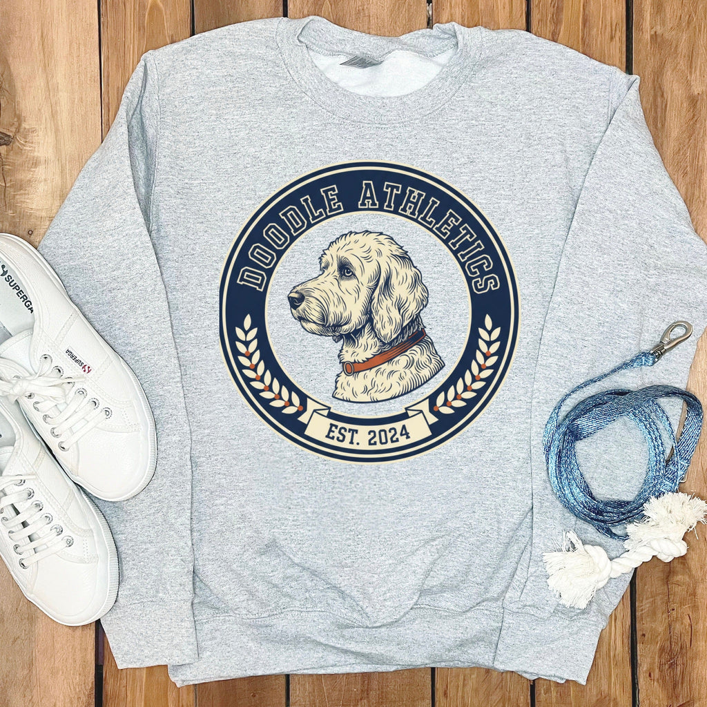 Doodle Athletics EST. 2024 Sweatshirt for Dog Lovers