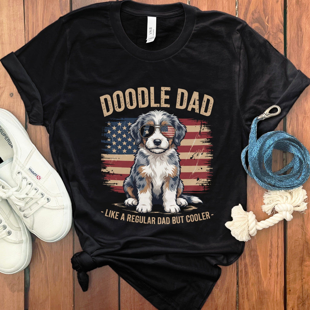 Doodle Dad Like a Regular Dad But Cooler Shirt
