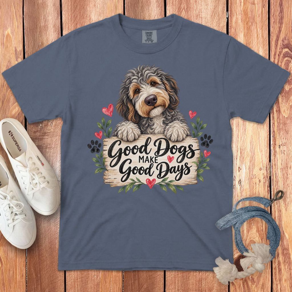 Aussiedoodle Good Days Signature T-Shirt