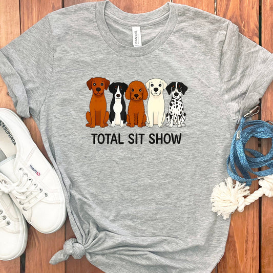 Funny Dogs Total Sit Show Graphic T-shirt product