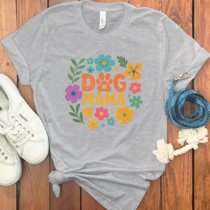 Dog Mama Floral Graphic T-Shirt product type