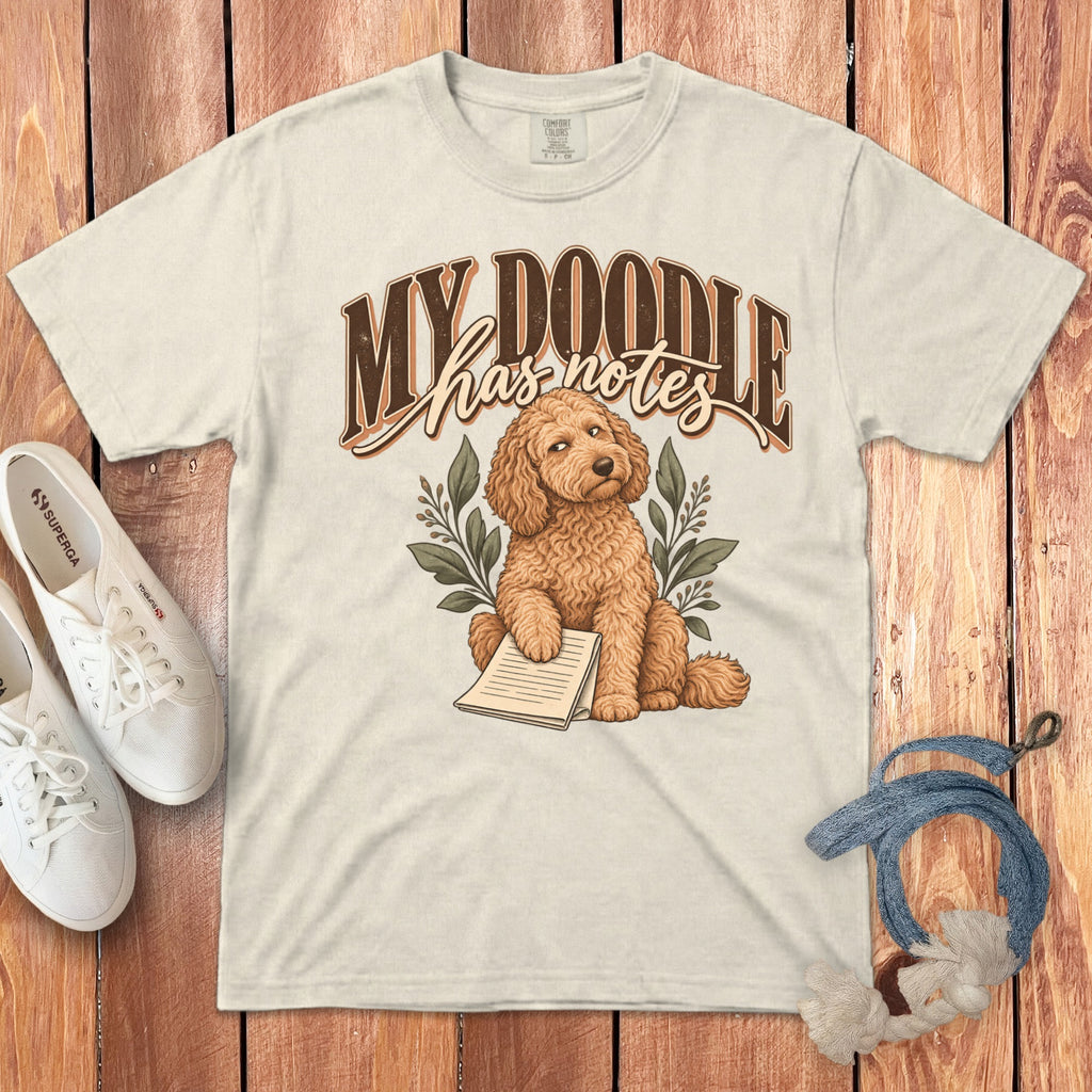 My Doodle Has Notes Signature T-Shirt