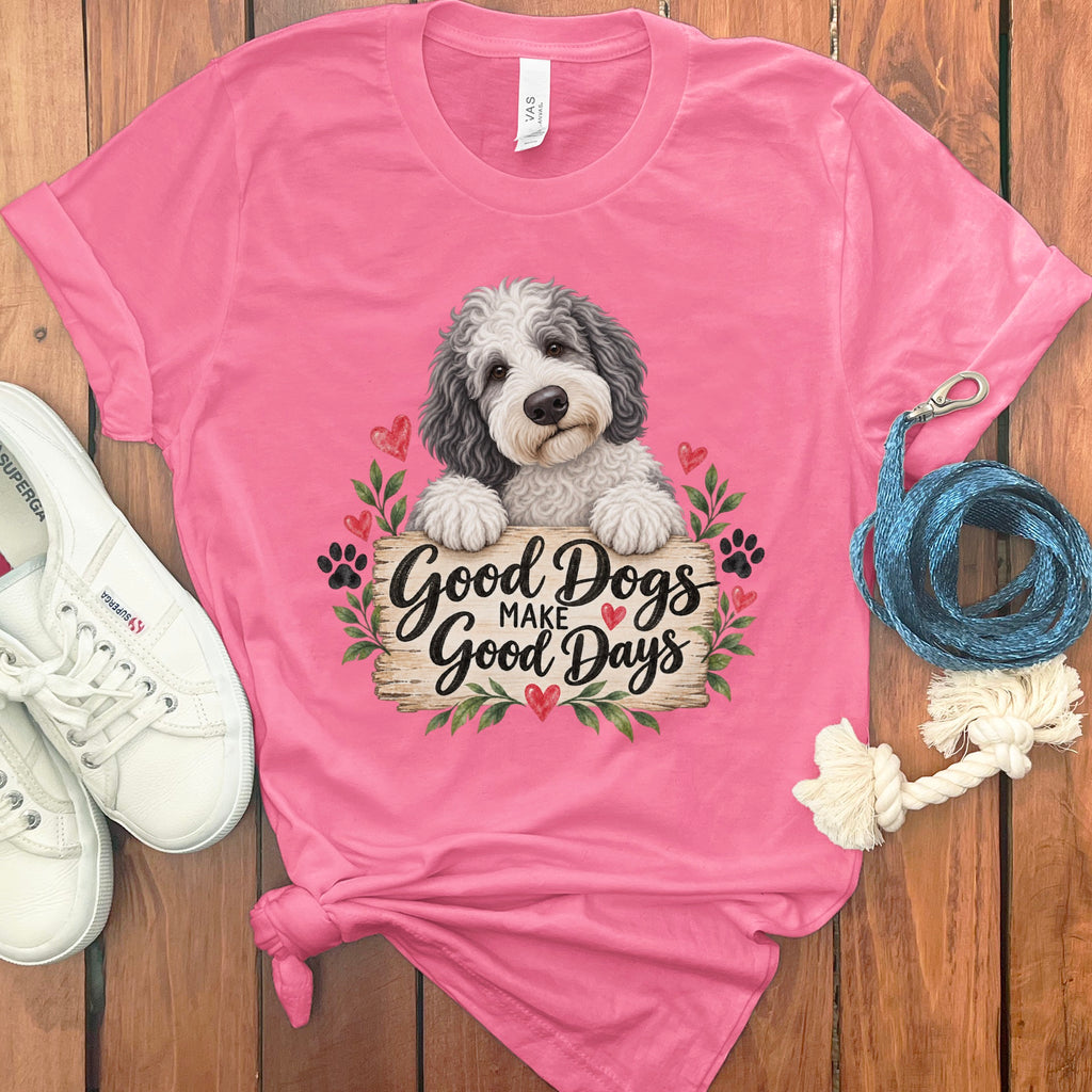 Sheepadoodle Good Days T-Shirt