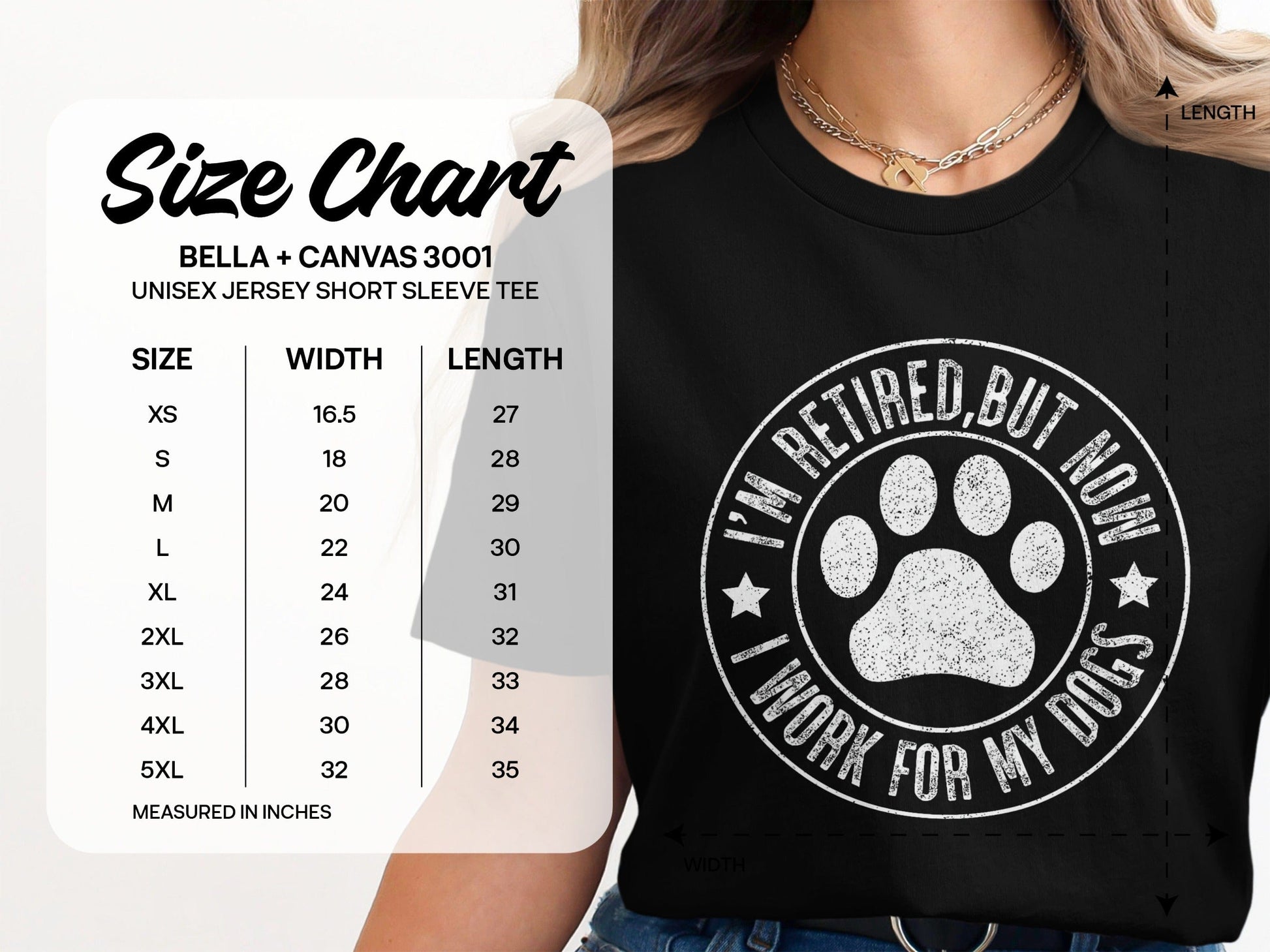 I'm Retired But Now I Work For My Dogs T-Shirt product