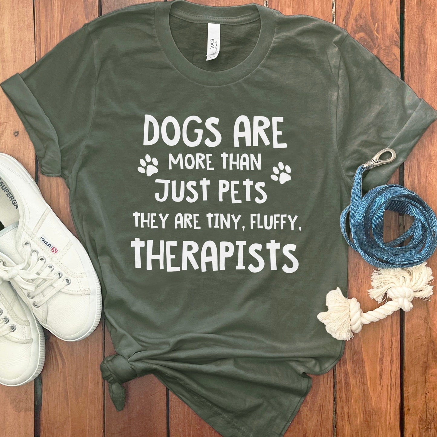 Dogs Are More Than Pets Fluffy Therapists T-shirt product