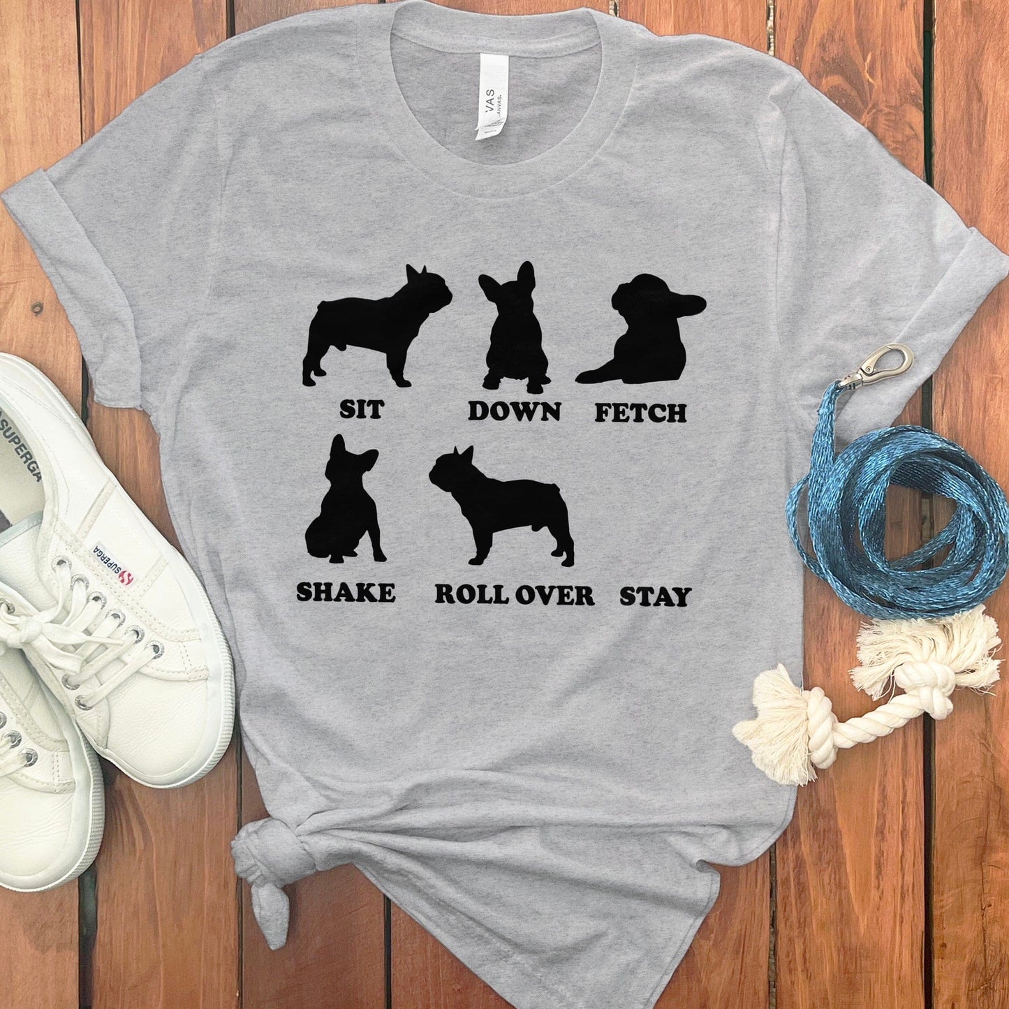 Funny Dog Commands Graphic Tee Shirt product