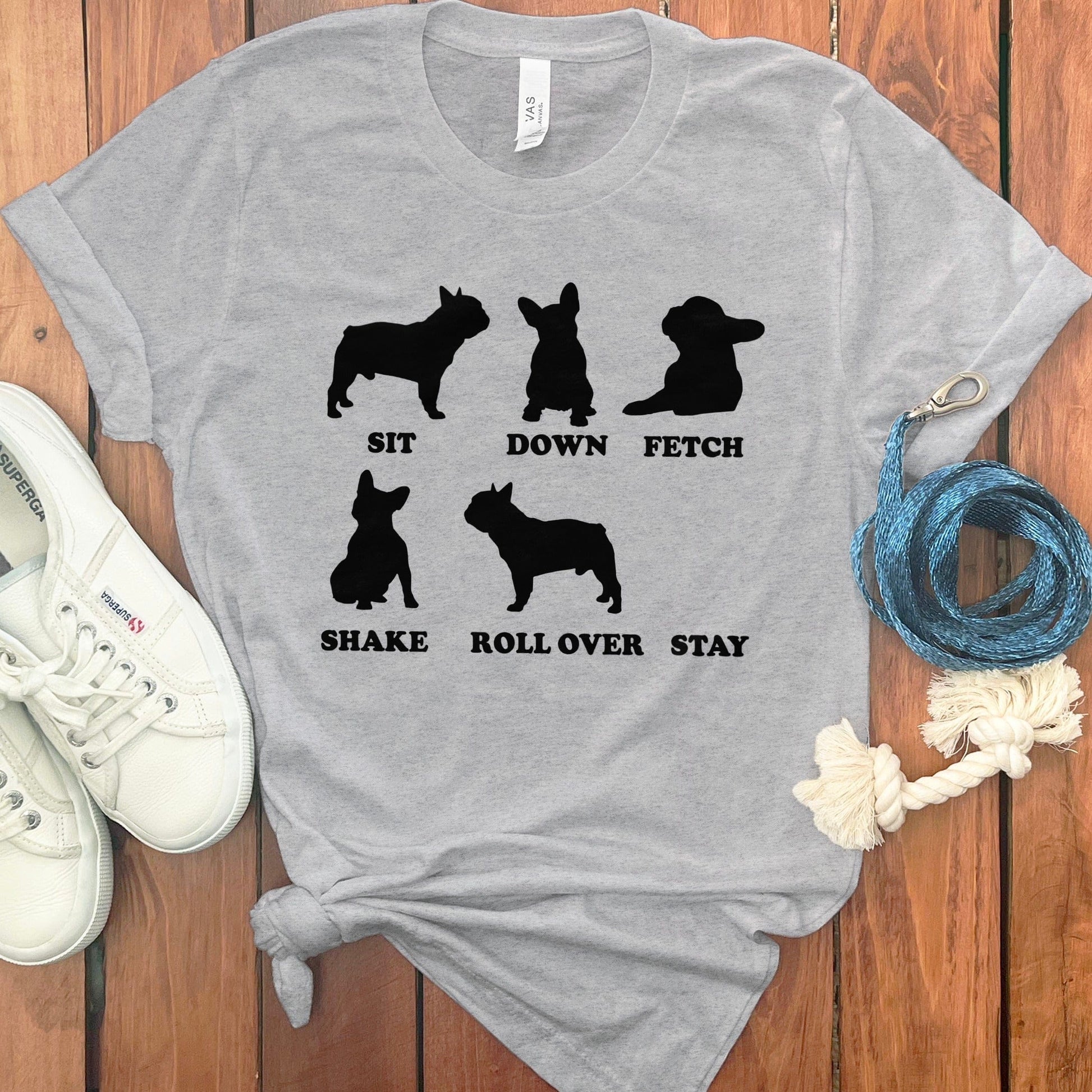Funny Dog Commands Graphic Tee Shirt product