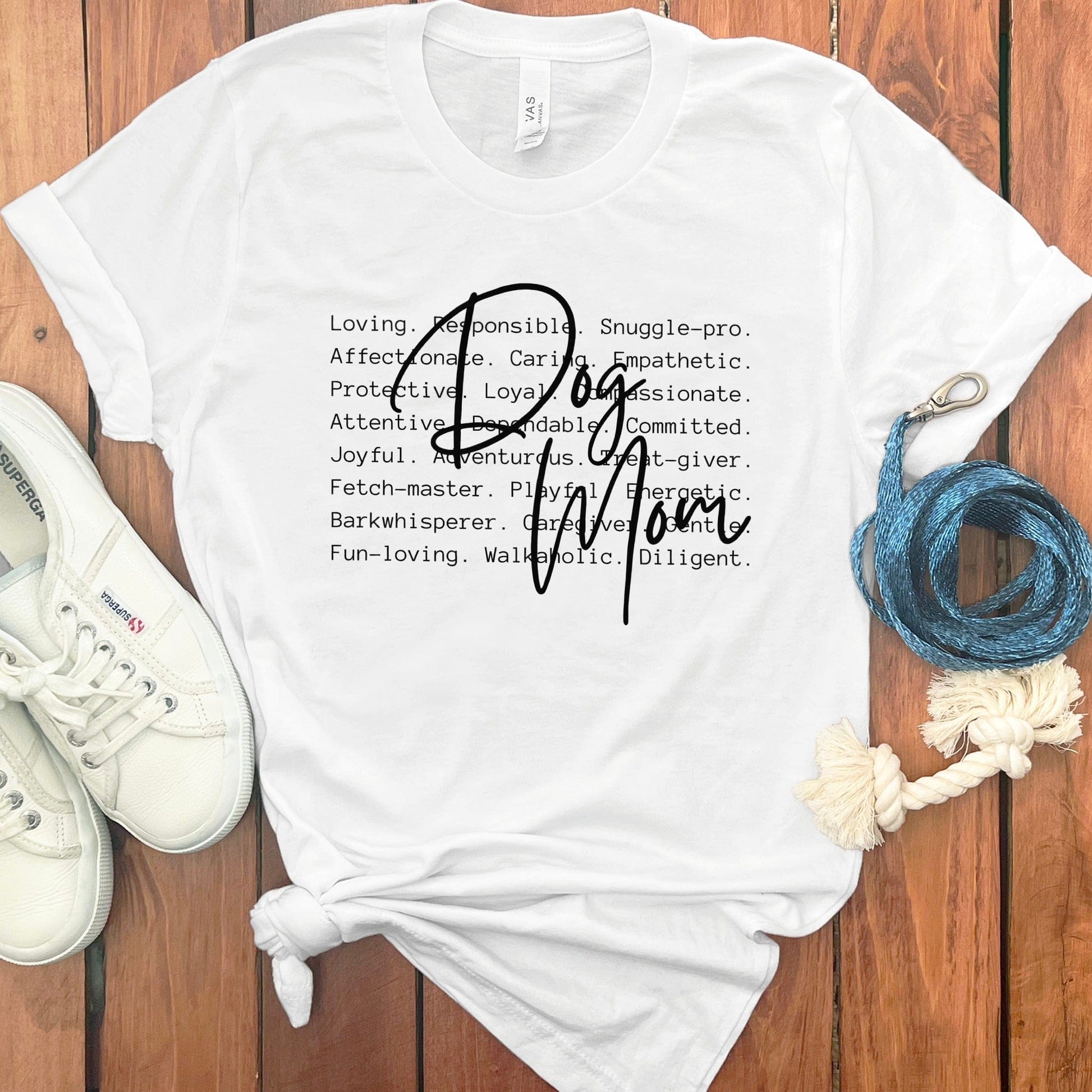 Loving Responsible Snuggle-Pro Dog Mom Graphic T-Shirt product