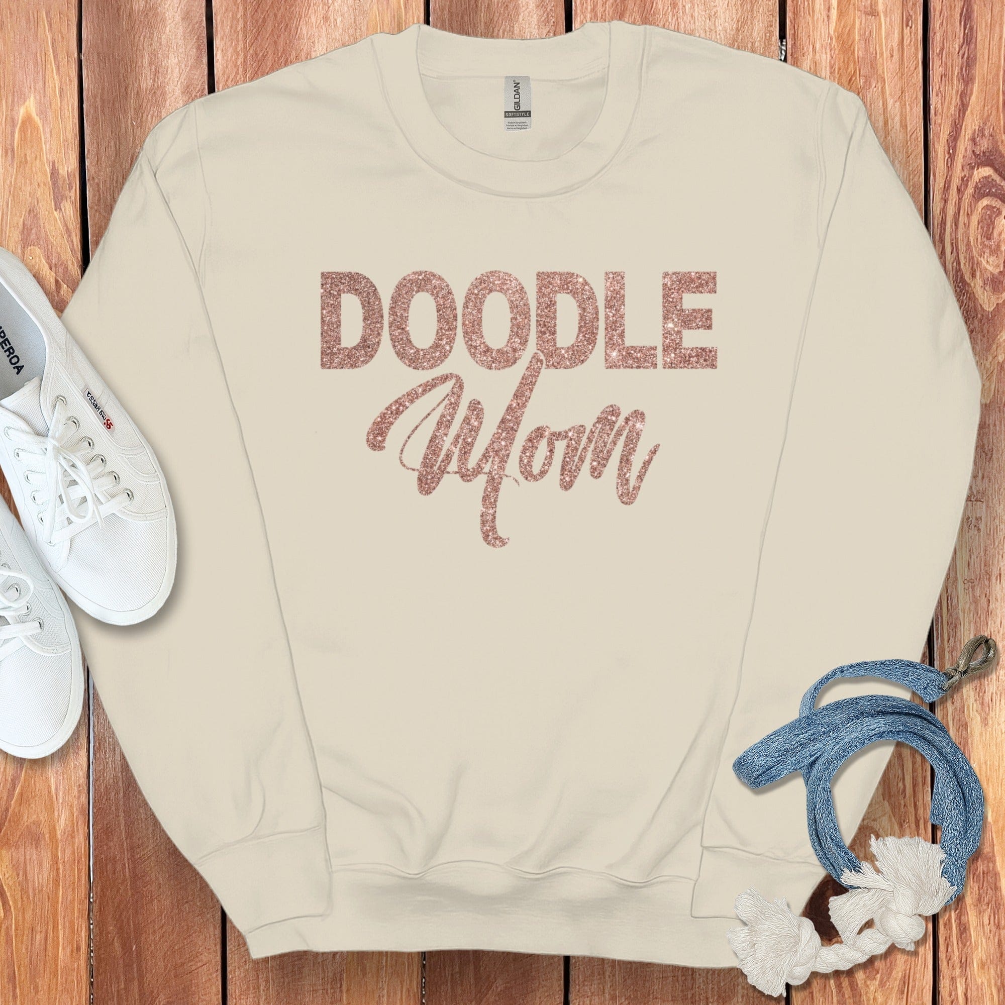 Doodle Mom Sweatshirt Perfect for Dog Lovers Apparel