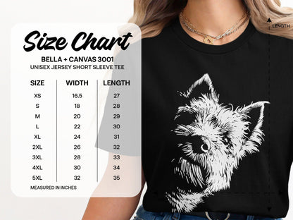 Artistic Dog Print Comfortable Casual Tee product