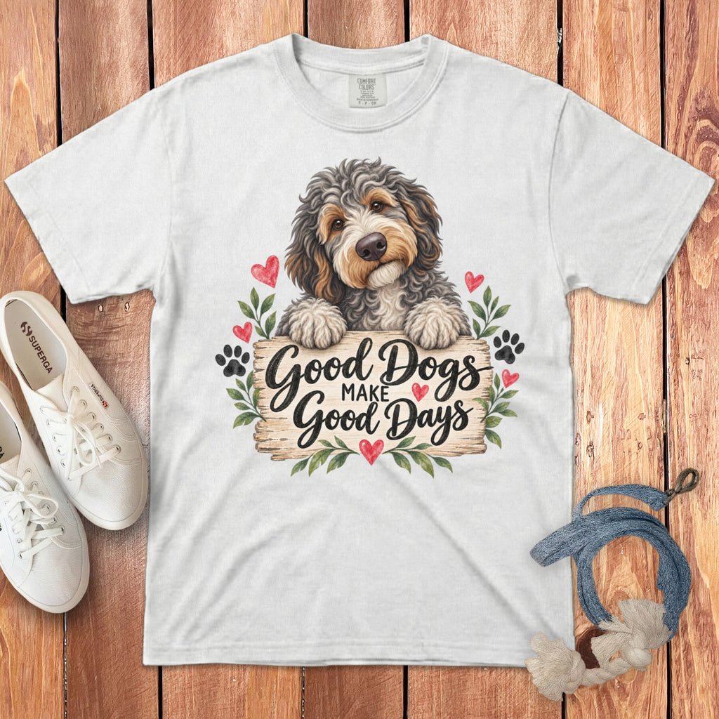Aussiedoodle Good Days Signature T-Shirt