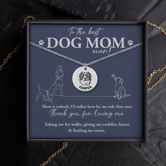 Custom Pet Portrait Necklace Gift - PuppyJo Jewelry