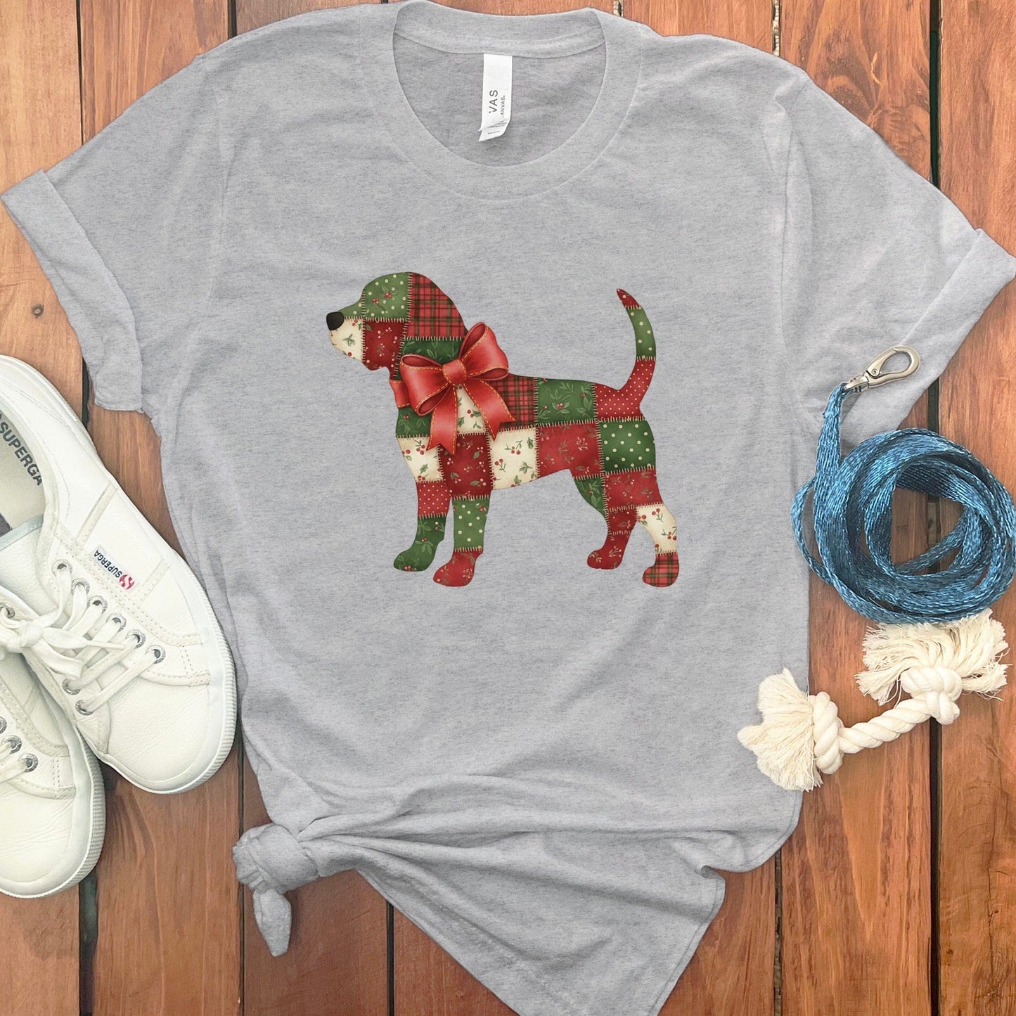 PATCHWORK BEAGLE T-SHIRT