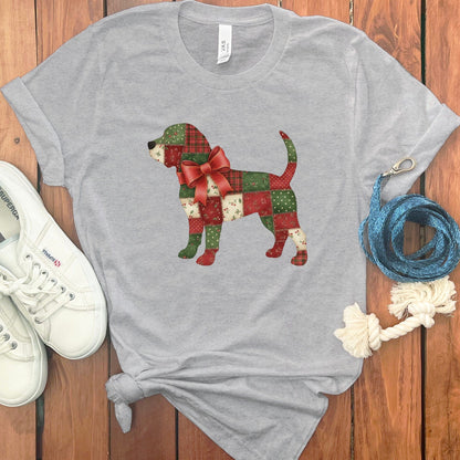 PATCHWORK BEAGLE T-SHIRT