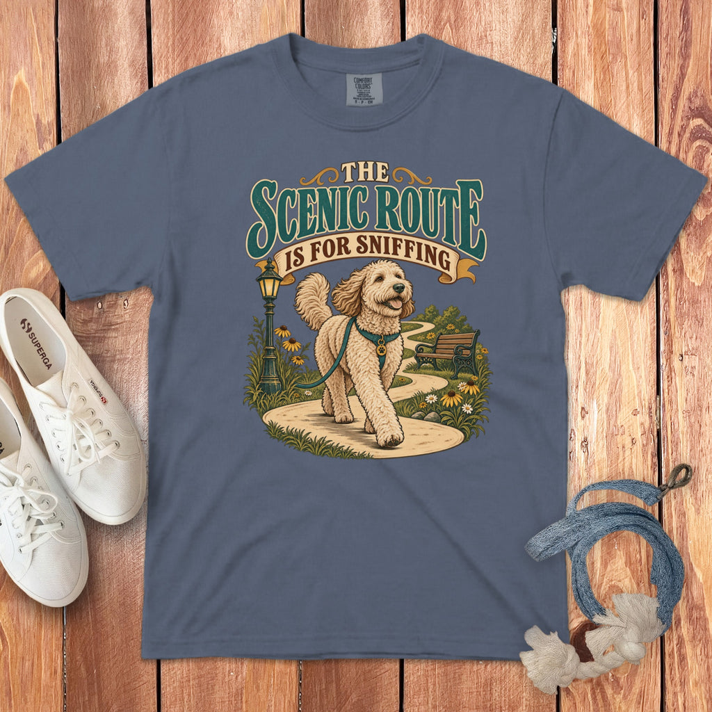 The Scenic Route Is for Sniffing Signature T-Shirt