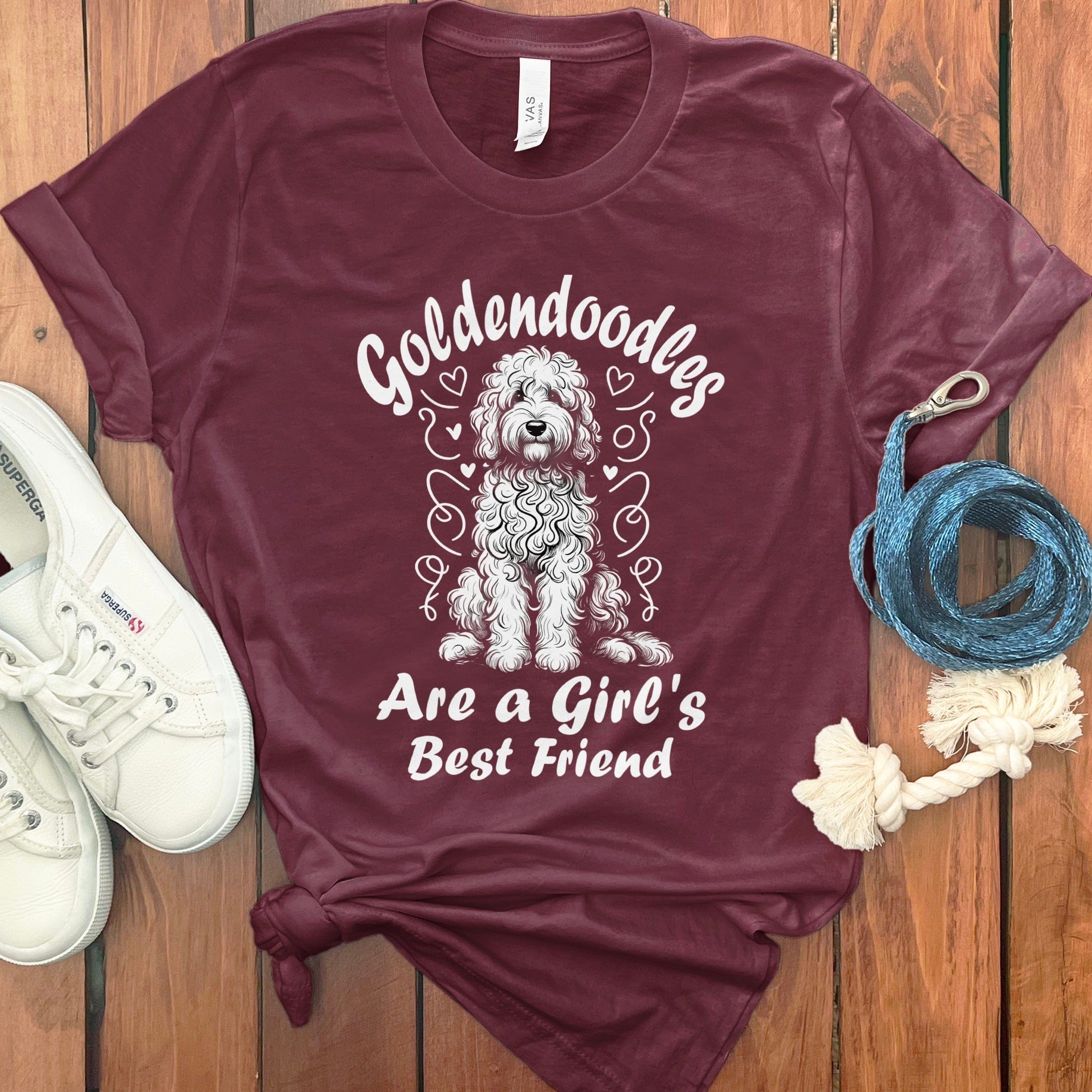 Goldendoodles Are a Girl's Best Friend Shirt