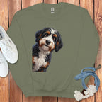Adorable Bernedoodle Sweatshirt for Dog Lovers