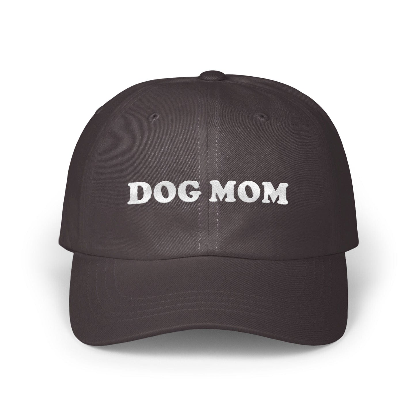 Dog Mom Embroidered Adjustable Black Cap product