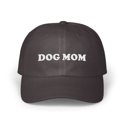 Dog Mom Embroidered Adjustable Black Cap product
