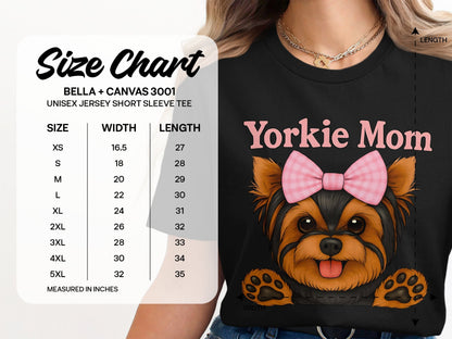 Yorkie Mom Unisex Jersey Short Sleeve Tee product type