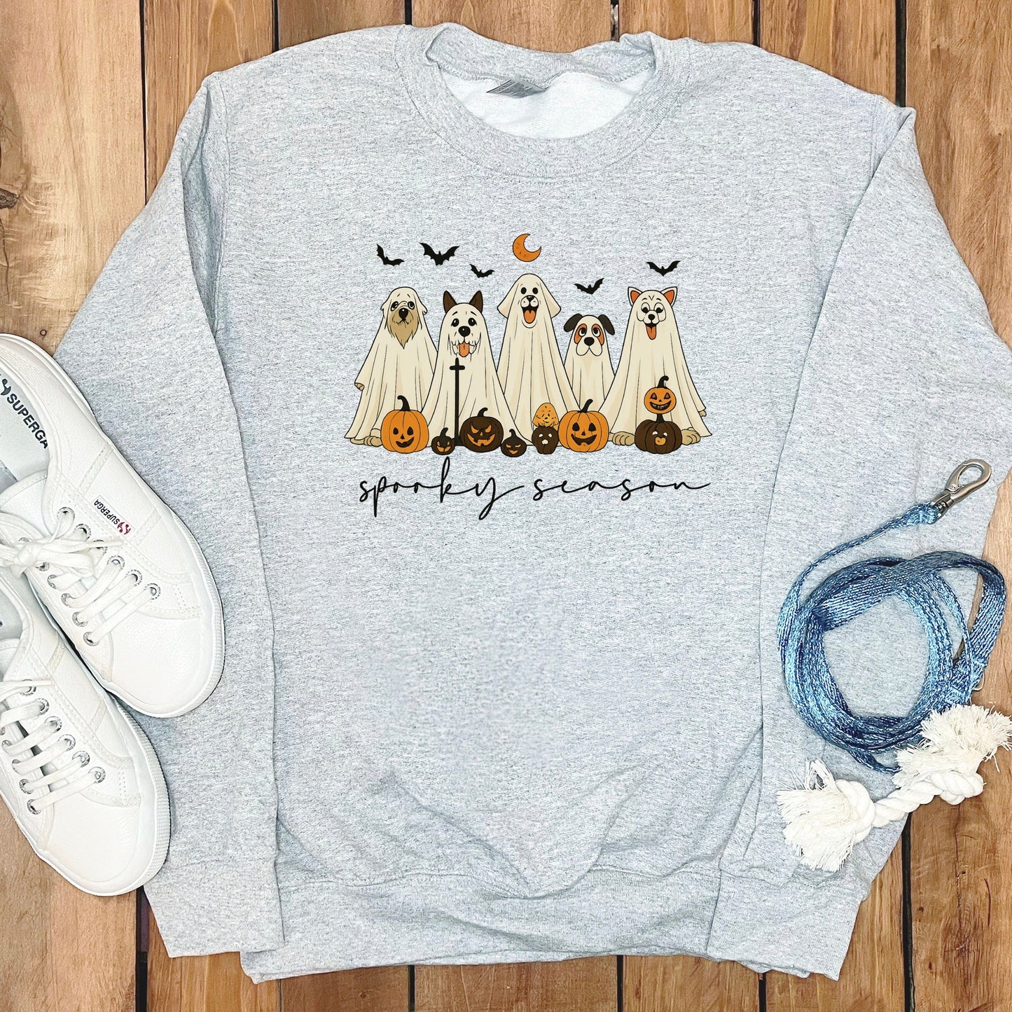Spooky Season Ghost Dog Halloween Sweatshirt product