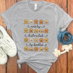 Easily Distracted by Doodles Graphic T-Shirt