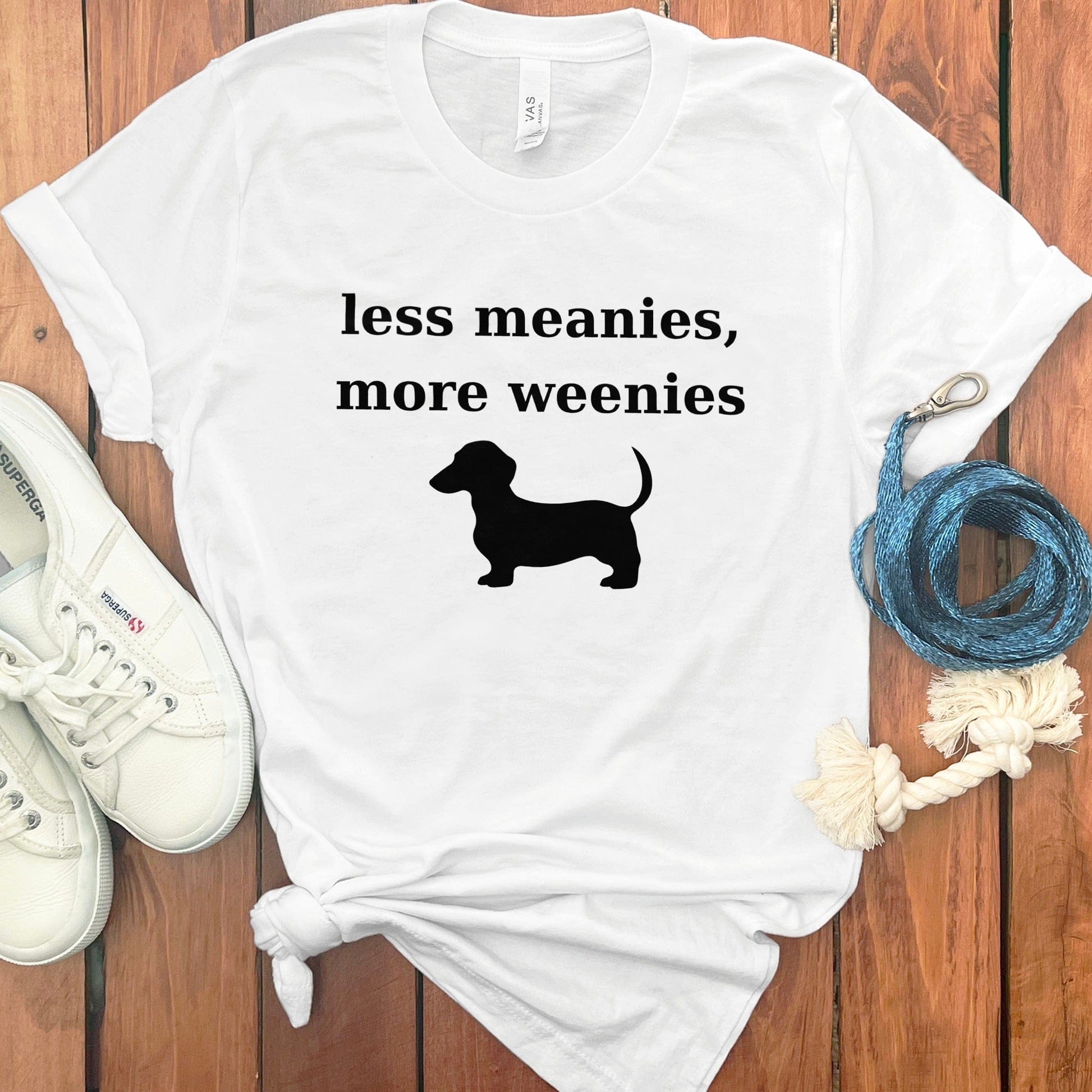 Less Meanies More Weenies Graphic T-Shirt