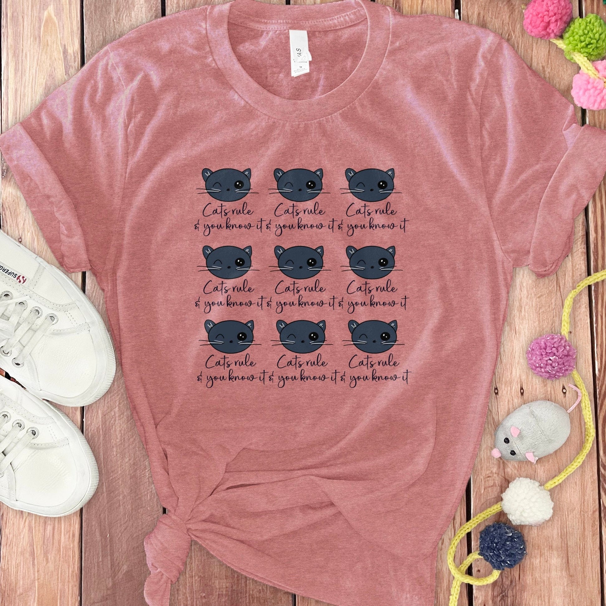 Cats Rule If You Know It T-shirt product type