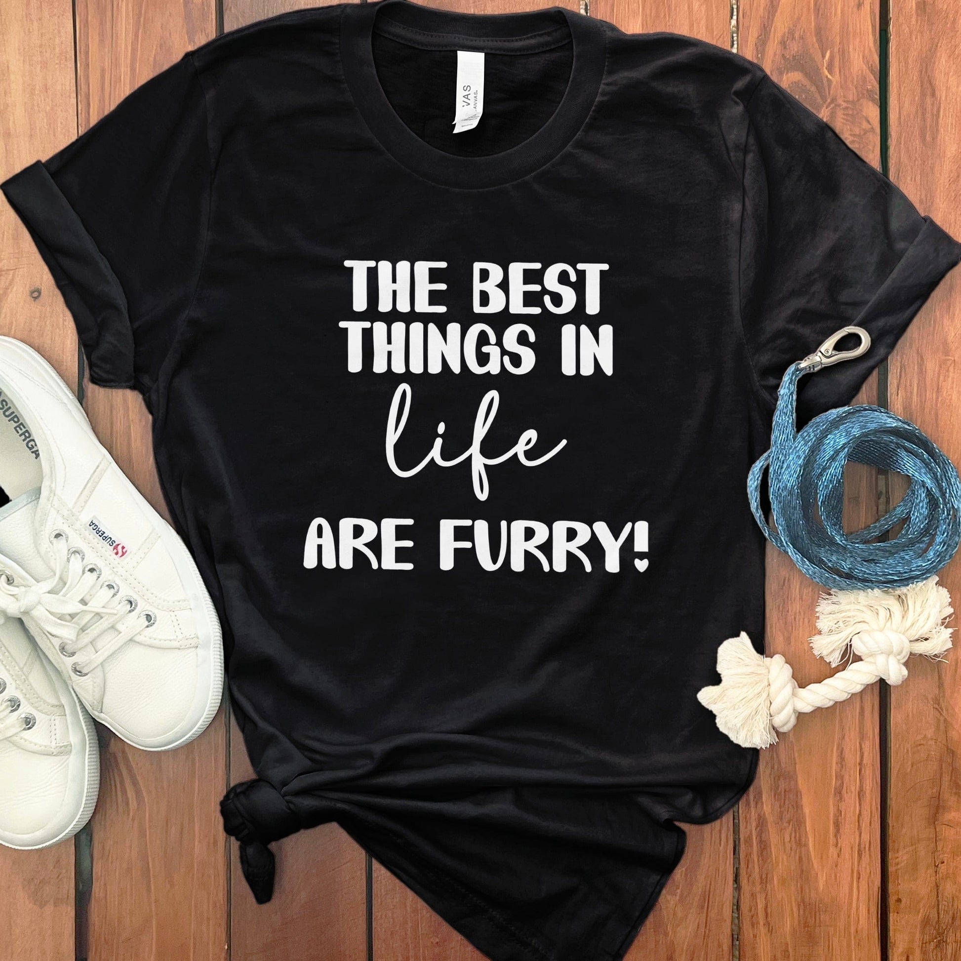 The Best Things in Life Are Furry T-Shirt product