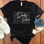 Adore Loving Caring Anything Dog Loving Saying Shirt