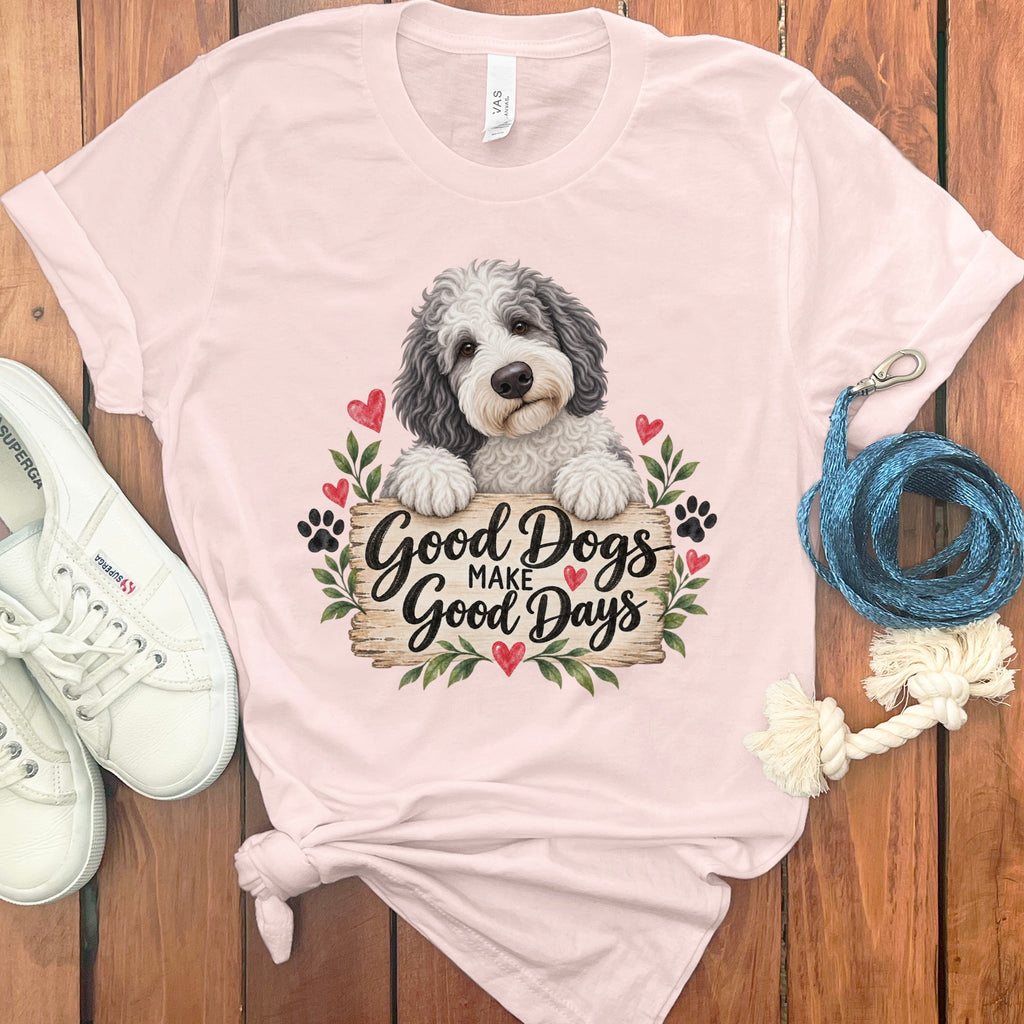 Sheepadoodle Good Days T-Shirt