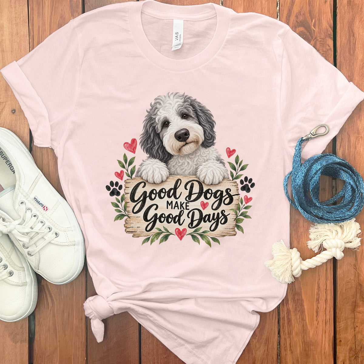 Sheepadoodle Good Days T-Shirt