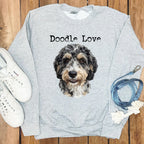 Doodle Love Cute and Comfy Sweatshirt for Dog Lovers