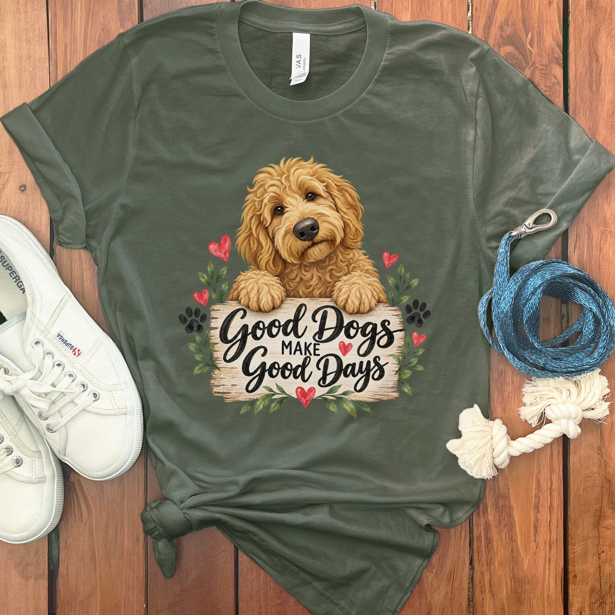 Golden Goldendoodle Good Days T-Shirt
