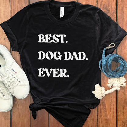 Best Dog Dad Ever Statement T-Shirt product type