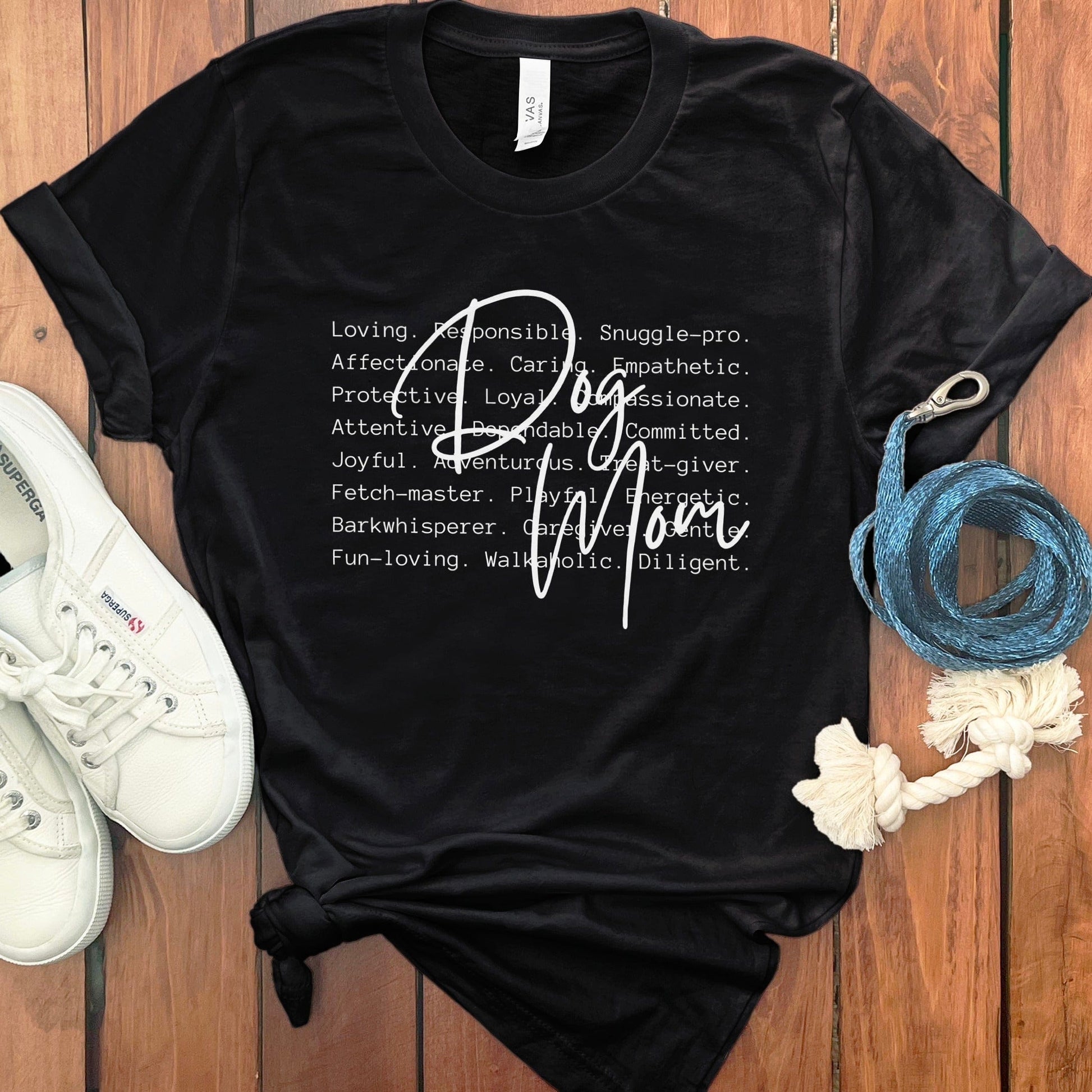 Snuggle Pro Loyal Heroic Dog Mom Graphic Tee product