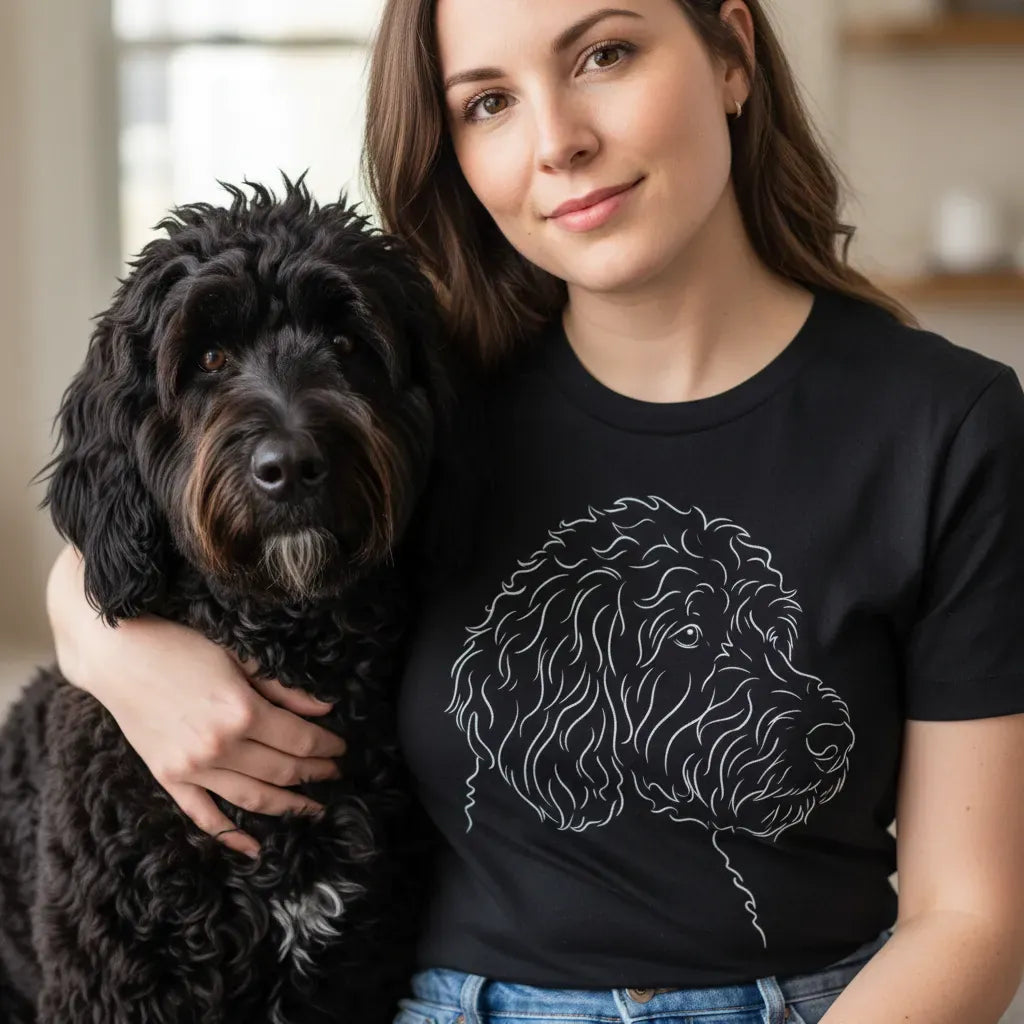 Doodle Line Drawing T-Shirt