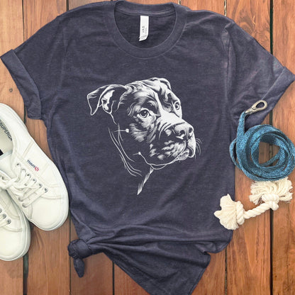 Realistic Dog Illustration Design Shirt product type