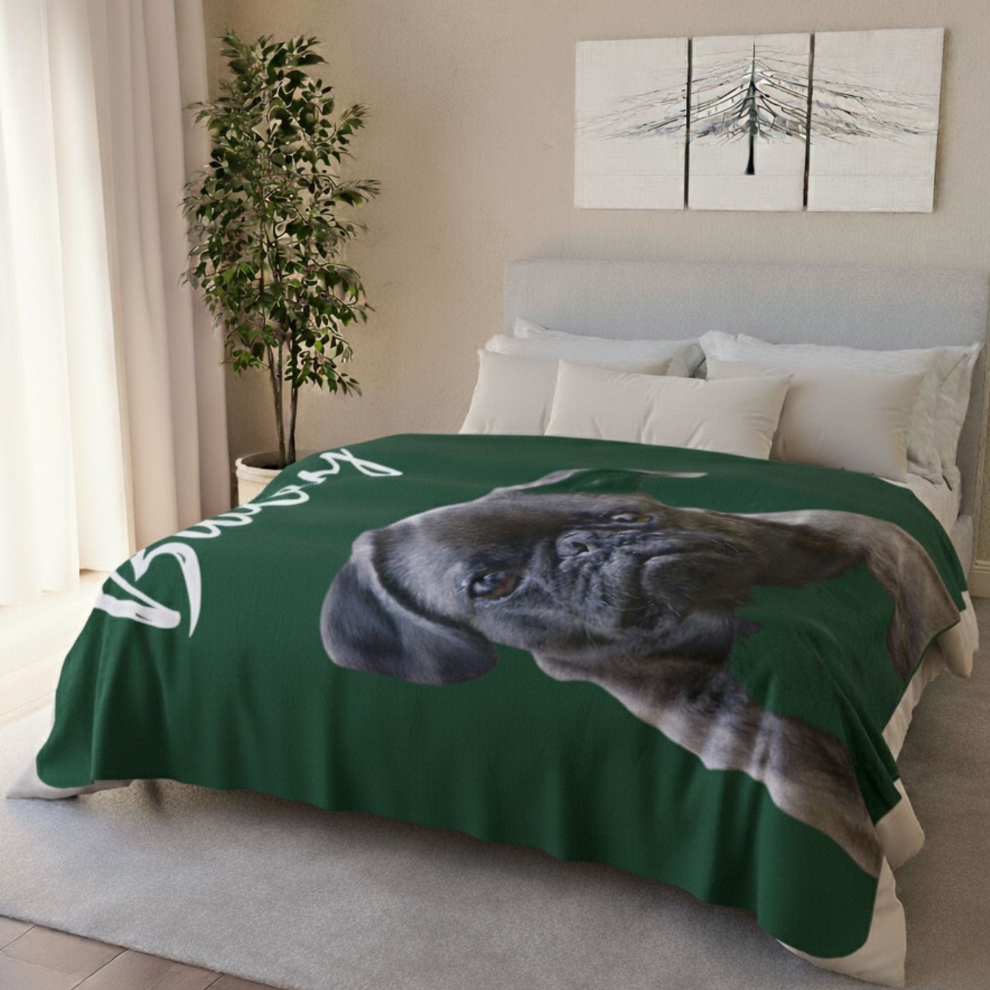 PERSONALIZED CUSTOM BLANKET FOR PET LOVERS